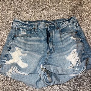 American Eagle High-Waisted Mom Shorts